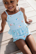 Load image into Gallery viewer, Emma Swim in Beach Ball | UPF 50 2-piece swimwear