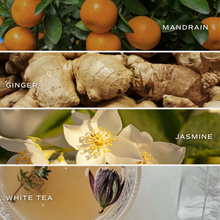 Load image into Gallery viewer, White Tea and Jasmine 4.6 oz Bath Bomb