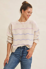 Load image into Gallery viewer, Eco-Conscious Twist Scallop Ombré Sweater