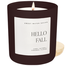 Load image into Gallery viewer, Hello Fall - 15 oz Candle