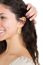 Load image into Gallery viewer, Posey Hoops - Lime Green