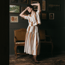 Load image into Gallery viewer, Vintage Stripe Palmer Top