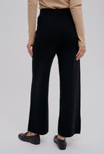 Load image into Gallery viewer, Black Sweater Knit Pants