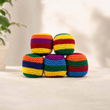 Load image into Gallery viewer, 6PCS - Crochet Hacky Sack Toy Balls