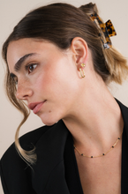 Load image into Gallery viewer, Gold Rectangle Hoops