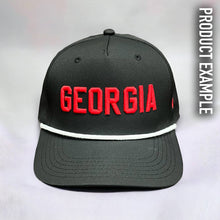 Load image into Gallery viewer, Performance Rope Hats - Customizable: Dark Blue (White Rope)