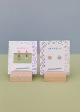 Load image into Gallery viewer, Heart Enamel Flat Back Kids Earrings
