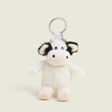 Load image into Gallery viewer, Black & White Cow Keyring