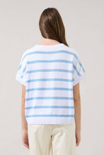 Load image into Gallery viewer, Veronia Striped Oversized Knit Top