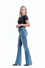 Load image into Gallery viewer, 34” Mid-Rise Flare Jean in Jayden