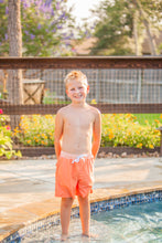 Load image into Gallery viewer, Boy Shorts in Orange Sherbet | UPF 50 Swimwear + Liner