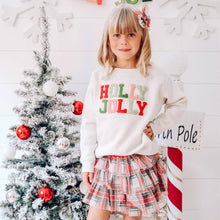 Load image into Gallery viewer, Christmas Plaid Tiered Tutu