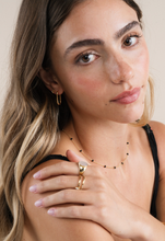 Load image into Gallery viewer, Gold Rectangle Hoops