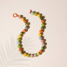 Load image into Gallery viewer, Smoky Rainbow Gumball Necklace