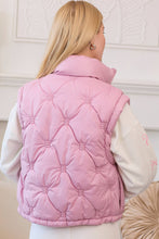 Load image into Gallery viewer, Dusty Mauve Quilted Cloud Puffer Vest