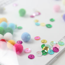 Load image into Gallery viewer, Confettigram - Pom Poms Birthday / Everyday Card