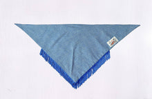 Load image into Gallery viewer, Stars & Checks Fringe Bandanas - Multiple Colors: Green