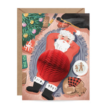 Load image into Gallery viewer, Pop-up Card - Cookie Break Santa - Holiday