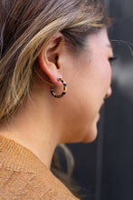 Load image into Gallery viewer, Cam Mini Hoops - Cheetah