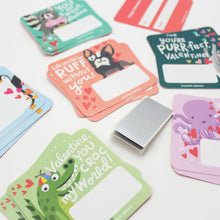 Load image into Gallery viewer, Scratch-off Valentines - Animal Puns