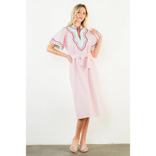 Load image into Gallery viewer, Short Sleeve V-Neck Dress