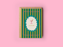 Load image into Gallery viewer, A Tini Bit Older Martini and Olives Birthday Greeting Card