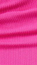 Load image into Gallery viewer, Taylor One Piece Shocking Pink Texture