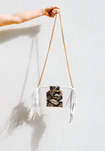 Load image into Gallery viewer, The Clear Crossbody - Ivory/Cream Snakeskin
