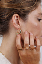 Load image into Gallery viewer, Gold Hoop - Smooth - Earrings