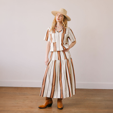 Load image into Gallery viewer, Vintage Stripe Palmer Top