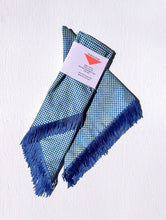 Load image into Gallery viewer, Stars & Checks Fringe Bandanas - Multiple Colors: Brown