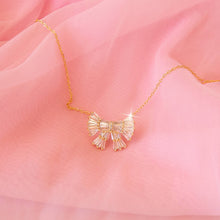 Load image into Gallery viewer, Holiday Sparkle Bow Necklace