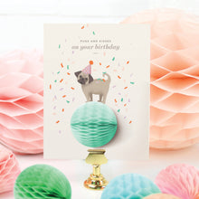 Load image into Gallery viewer, Pop-up Pug - Birthday Card