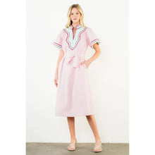 Load image into Gallery viewer, Short Sleeve V-Neck Dress