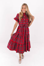 Load image into Gallery viewer, Hollin Button Up Midi Dress