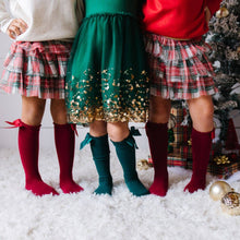 Load image into Gallery viewer, Christmas Plaid Tiered Tutu