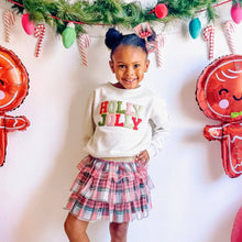 Load image into Gallery viewer, Christmas Plaid Tiered Tutu