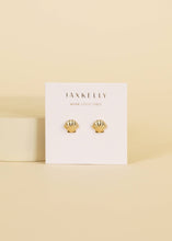 Load image into Gallery viewer, Seashell - Gold Earrings