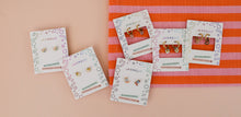 Load image into Gallery viewer, Cupcake Enamel Flat Back Kids Earrings