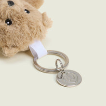 Load image into Gallery viewer, Brown Curly Bear Keyring
