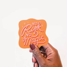 Load image into Gallery viewer, Vinyl Sticker - No Risk No Magic