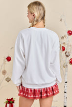 Load image into Gallery viewer, Holiday Plaid Tree Sweatshirt