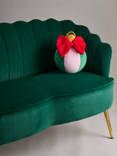 Load image into Gallery viewer, Festive Bauble Pillow - Green
