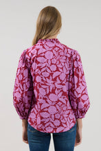Load image into Gallery viewer, Ima Button Up Top Yunice Floral