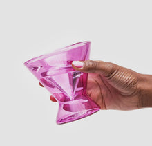Load image into Gallery viewer, Barbie™ x Dragon Glassware® Stemless Martini Glasses