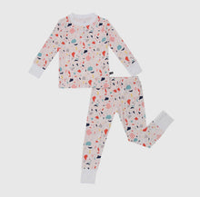 Load image into Gallery viewer, Terrazzo Two-Piece Bamboo Pajamas