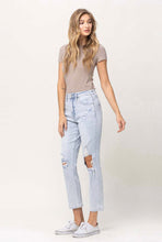 Load image into Gallery viewer, Ripped Stretch Mom Jean