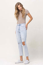 Load image into Gallery viewer, Ripped Stretch Mom Jean
