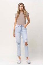 Load image into Gallery viewer, Ripped Stretch Mom Jean