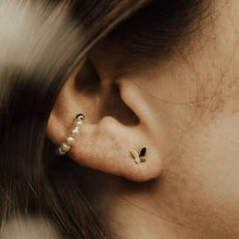Load image into Gallery viewer, Butterfly Mini Studs: Silver